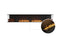 Ecosmart Fire Flex 122BY.BX2 Bay Fireplace Insert - Black Finish / Black Burner - ESF.FX.122BY.BX2.B